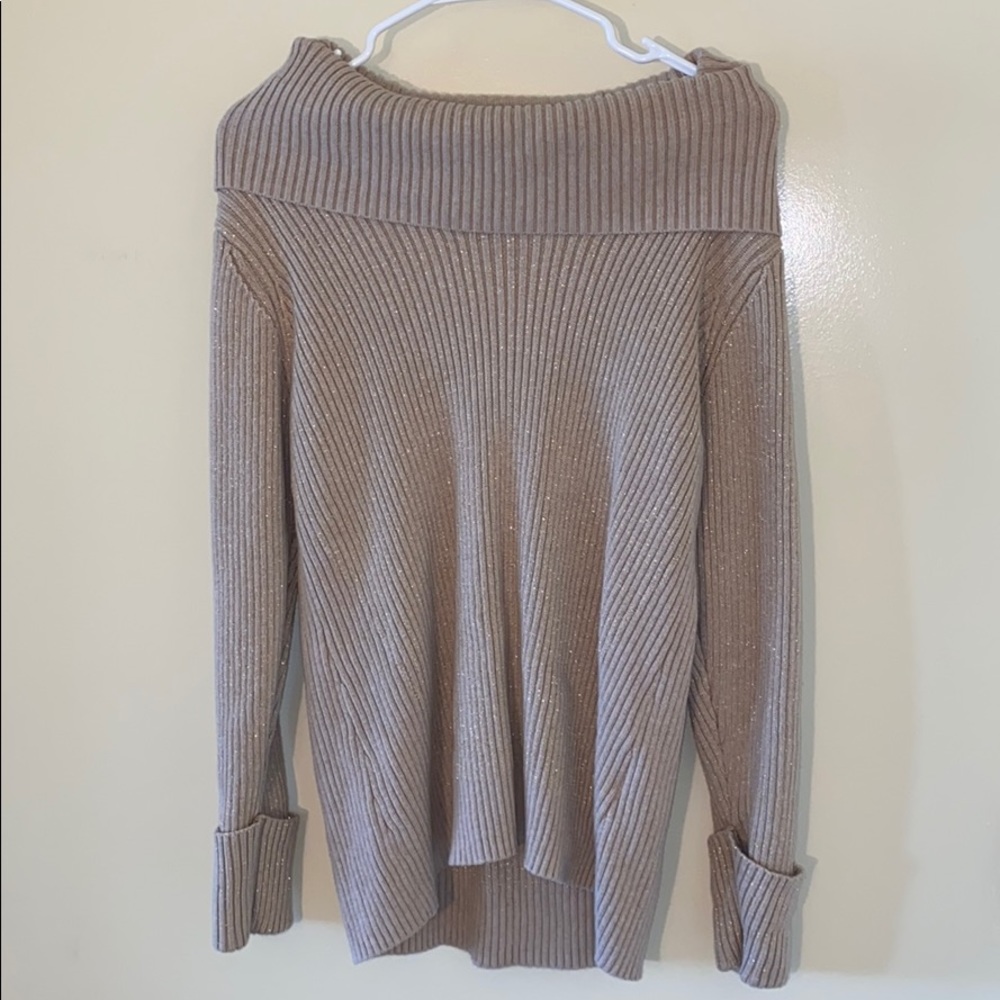 Calvin Klein Sweaters. Size: L. Color: Tan Sequin